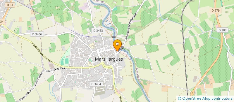 localisation de l'entreprise MONSIEUR CEDRIC CERDA à MARSILLARGUES