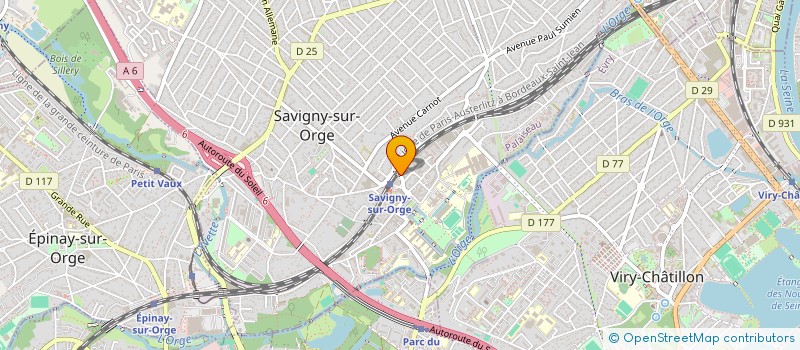 localisation de l'entreprise MONSIEUR CEDRIC CERQUEIRA  BONDY