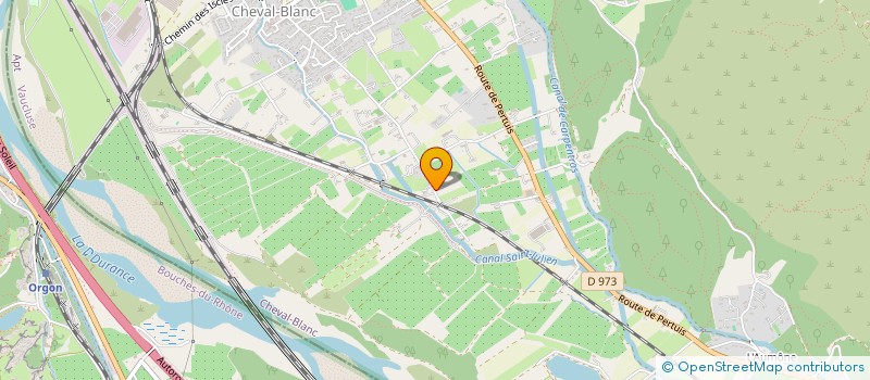 localisation de l'entreprise MONSIEUR CEDRIC CHABAS  CHEVAL-BLANC