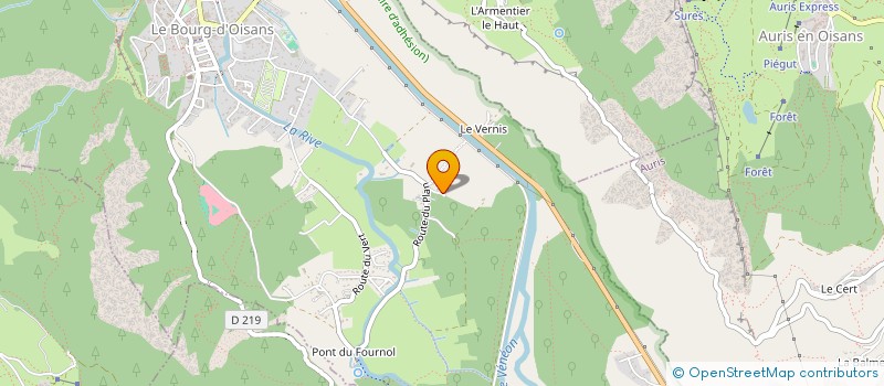 localisation de l'entreprise MONSIEUR CEDRIC CHALVIN  SECHILIENNE