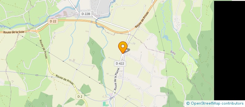 localisation de l'entreprise MONSIEUR CEDRIC CHAMBONNET  CHOMERAC