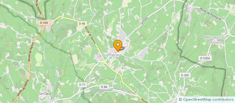 localisation de l'entreprise MONSIEUR CEDRIC CHAMPEAU à PUYMERAS