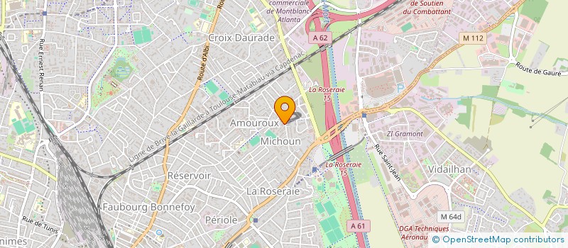 localisation de l'entreprise MONSIEUR CEDRIC CHANRION à TOULOUSE