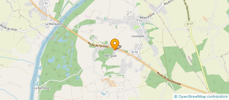 localisation de l'entreprise MONSIEUR CEDRIC CHARDIN  PEY