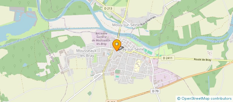 localisation de l'entreprise MONSIEUR CEDRIC CHARMEUX  BRAY-SUR-SEINE