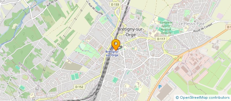 localisation de l'entreprise MONSIEUR CEDRIC CHARTEAU à BRETIGNY-SUR-ORGE