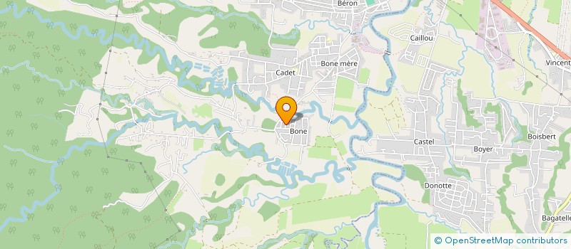 localisation de l'entreprise MONSIEUR CEDRIC CHASLAS  SAINTE-ROSE