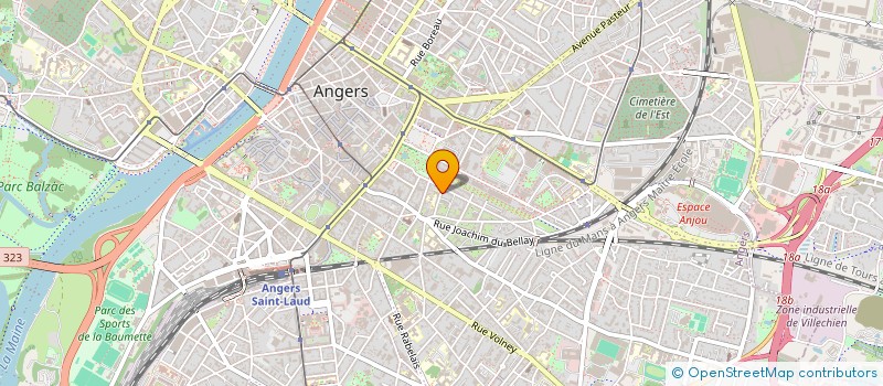 localisation de l'entreprise MONSIEUR CEDRIC CHASSERIAU à ANGERS