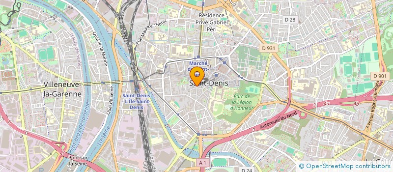 localisation de l'entreprise MONSIEUR CEDRIC CHATELAIN à SAINT-DENIS