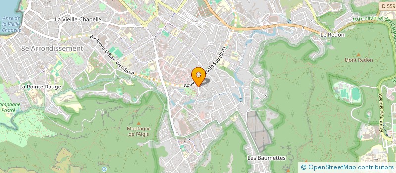 localisation de l'entreprise MONSIEUR CEDRIC CHAUVET à MARSEILLE