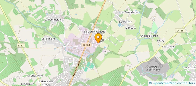 localisation de l'entreprise MONSIEUR CEDRIC CHAUVIRE à VALLET