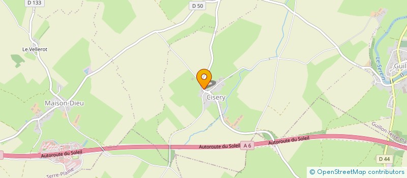 localisation de l'entreprise MONSIEUR CEDRIC CHAVENAY  GUILLON-TERRE-PLAINE