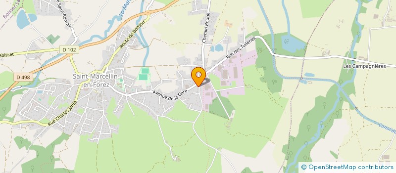 localisation de l'entreprise MONSIEUR CEDRIC CHAZELLE  SAINT-MARCELLIN-EN-FOREZ