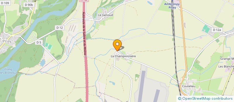 localisation de l'entreprise MONSIEUR CEDRIC CHERPAZ  AMBRONAY