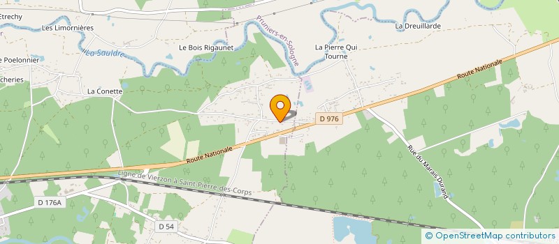 localisation de l'entreprise MONSIEUR CEDRIC CHESNEAU  SELLES-SUR-CHER