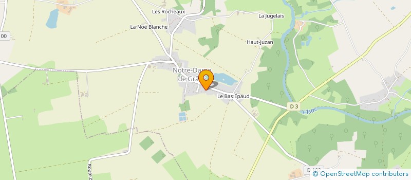 localisation de l'entreprise MONSIEUR CEDRIC CHEVALIER  GUENROUET