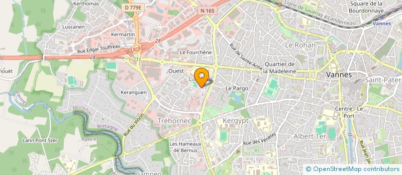 localisation de l'entreprise MONSIEUR CEDRIC CHEVRIER à VANNES