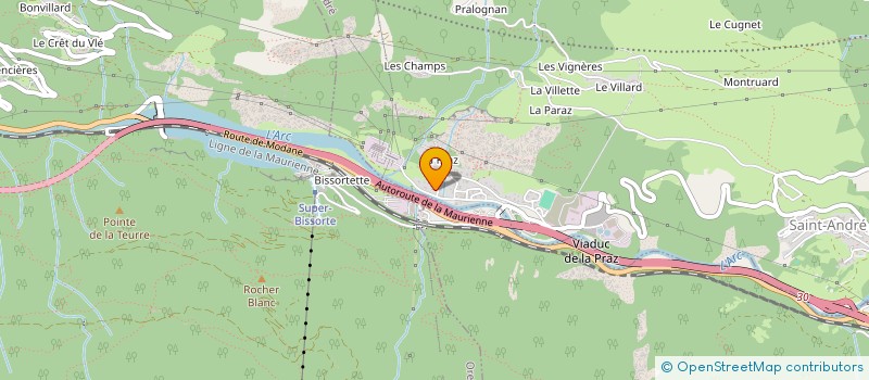 localisation de l'entreprise MONSIEUR CEDRIC CHOMAZ  SAINT-ANDRE