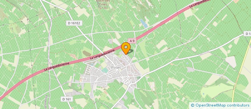 localisation de l'entreprise MONSIEUR CEDRIC CIFRE  PINET