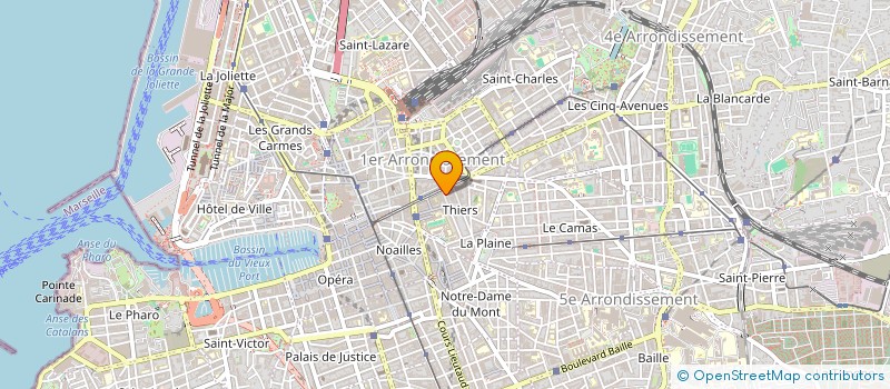 localisation de l'entreprise MONSIEUR CEDRIC CLAQUIN à MARSEILLE