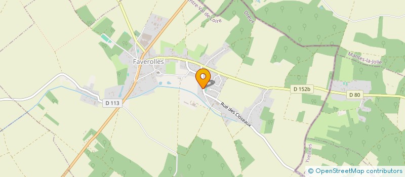 localisation de l'entreprise MONSIEUR CEDRIC CLEMENT à FAVEROLLES