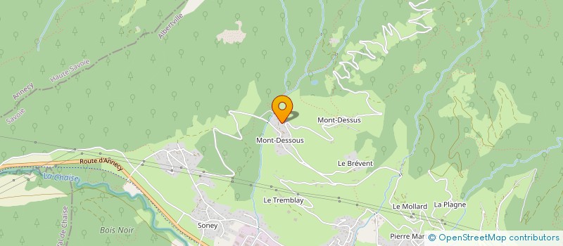 localisation de l'entreprise MONSIEUR CEDRIC CLERAC  MARTHOD