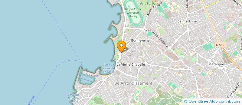 localisation de l'entreprise MONSIEUR CEDRIC CNIAMIS  MARSEILLE