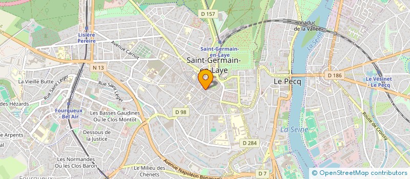 localisation de l'entreprise MONSIEUR CEDRIC COLICHET à SAINT-GERMAIN-EN-LAYE