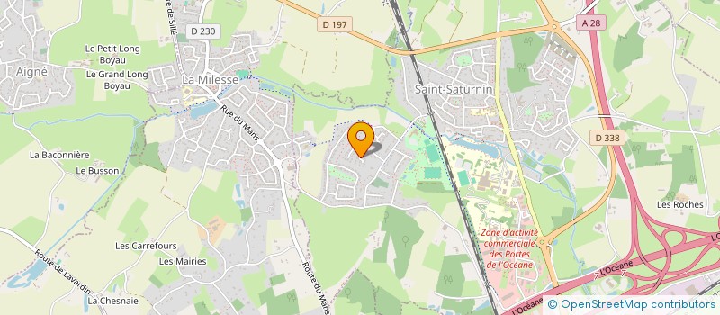 localisation de l'entreprise MONSIEUR CEDRIC COLLET  SAINT-SATURNIN