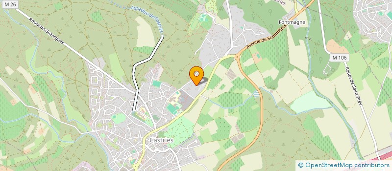 localisation de l'entreprise MONSIEUR CEDRIC COLONNETTE  CASTRIES