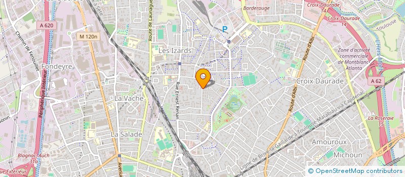 localisation de l'entreprise MONSIEUR CEDRIC COMBARIEU à TOULOUSE