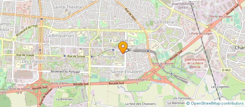 localisation de l'entreprise MONSIEUR CEDRIC COMBIER  RENNES