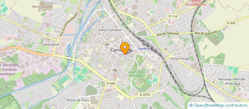 localisation de l'entreprise MONSIEUR CEDRIC COPPIETERS à ESTOURMEL
