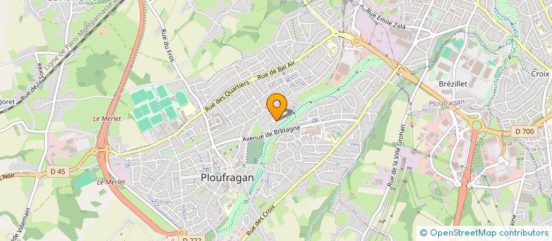 localisation de l'entreprise MONSIEUR CEDRIC COQUANTIF  PLOUFRAGAN