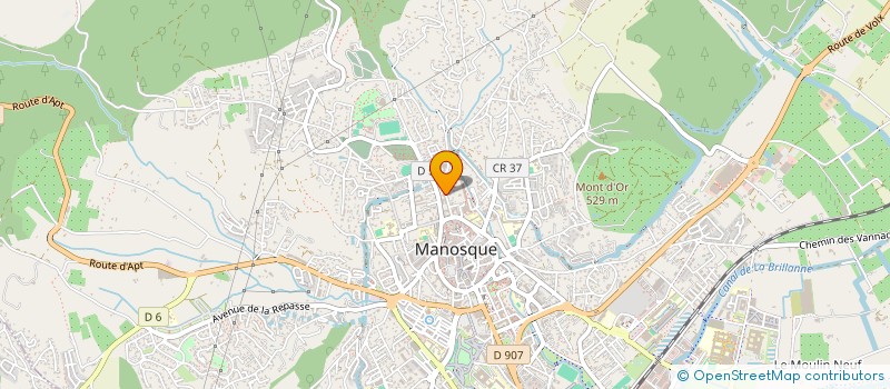 localisation de l'entreprise MONSIEUR CEDRIC CORDEIRO à MANOSQUE