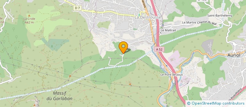 localisation de l'entreprise MONSIEUR CEDRIC COSTANTINO  LA DESTROUSSE