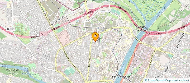 localisation de l'entreprise MONSIEUR CEDRIC COTHEREAU  ANGERS