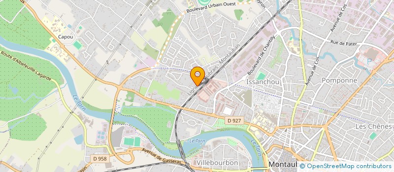 localisation de l'entreprise MONSIEUR CEDRIC COUDERC  MONTAUBAN