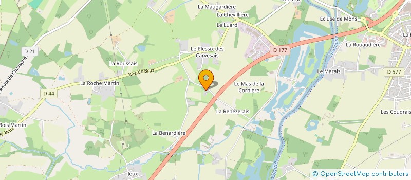 localisation de l'entreprise MONSIEUR CEDRIC COUE  GOVEN