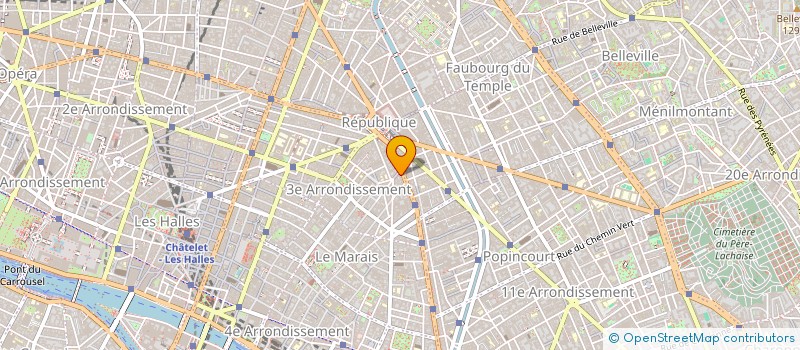 localisation de l'entreprise MONSIEUR CEDRIC COUILLARD  PARIS