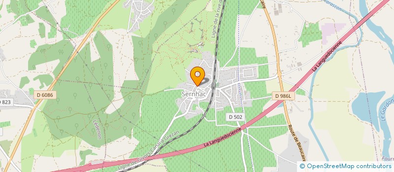 localisation de l'entreprise MONSIEUR CEDRIC COUISSIN  COLLIAS