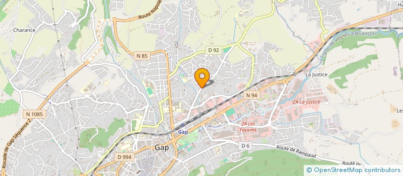 localisation de l'entreprise MONSIEUR CEDRIC COURENQ  GAP