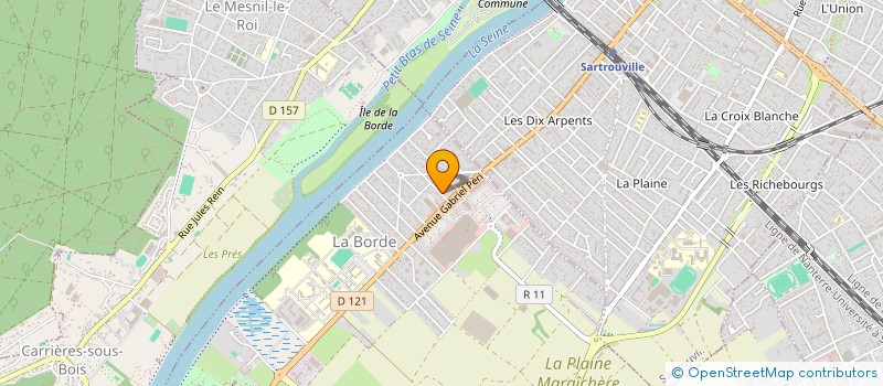 localisation de l'entreprise MONSIEUR CEDRIC CRAPET  MONTESSON