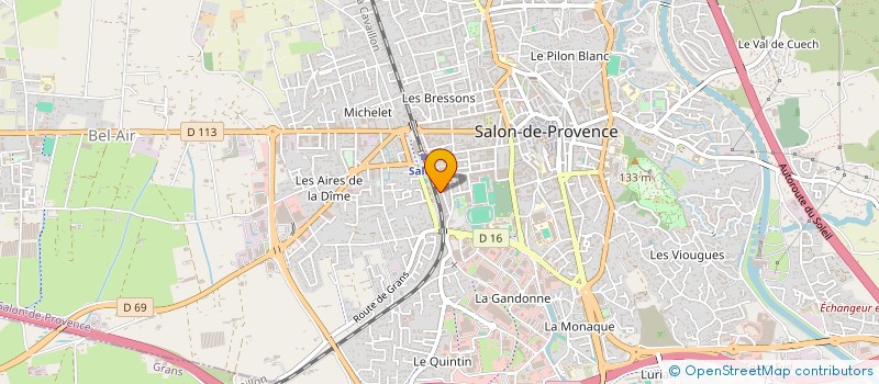 localisation de l'entreprise MONSIEUR CEDRIC CRISCENZO à SALON-DE-PROVENCE