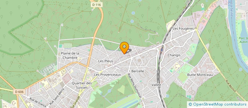 localisation de l'entreprise MONSIEUR CEDRIC CROSNIER à FONTAINEBLEAU
