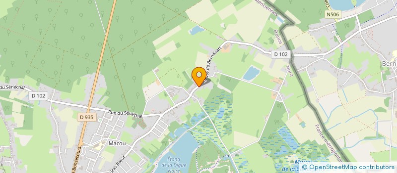 localisation de l'entreprise MONSIEUR CEDRIC CUIGNET  CONDE-SUR-L'ESCAUT