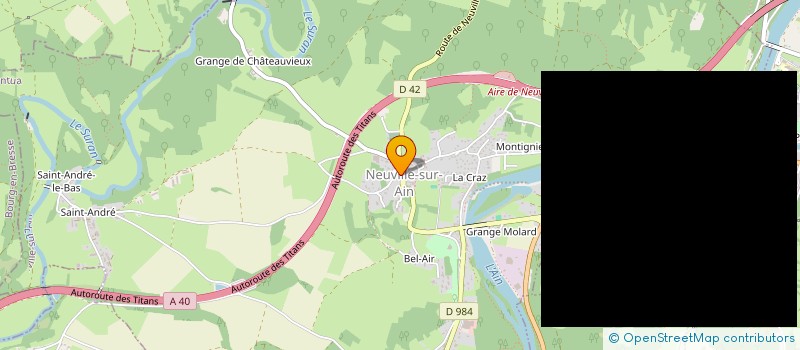 localisation de l'entreprise MONSIEUR CEDRIC CURT à NEUVILLE-SUR-AIN