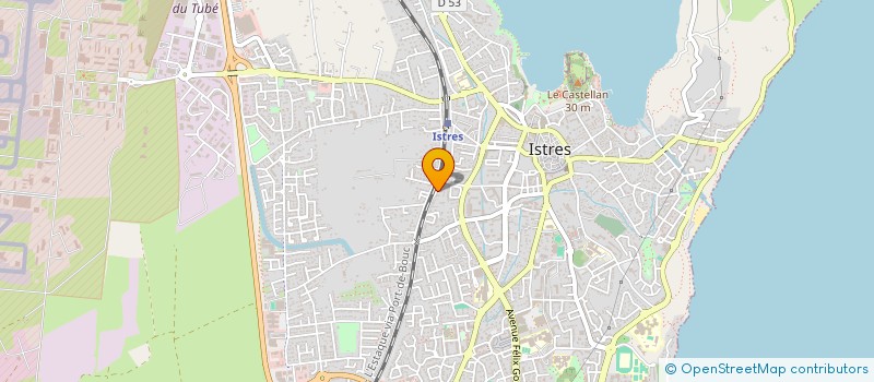 localisation de l'entreprise MONSIEUR CEDRIC D'ANIELLO  ISTRES