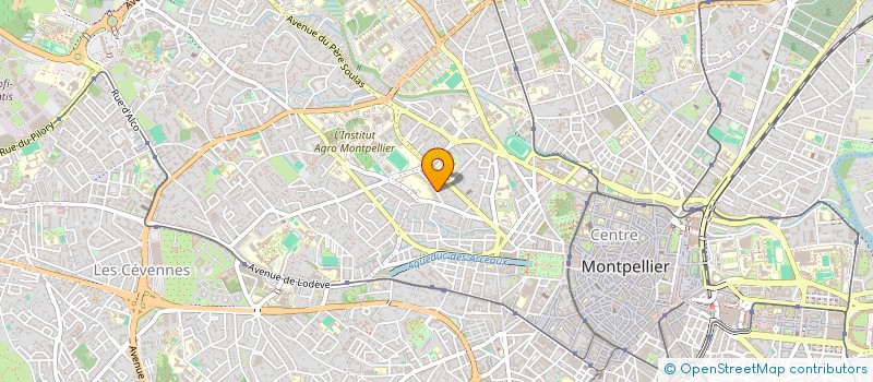 localisation de l'entreprise MONSIEUR CEDRIC D'HAUSSY à MONTPELLIER