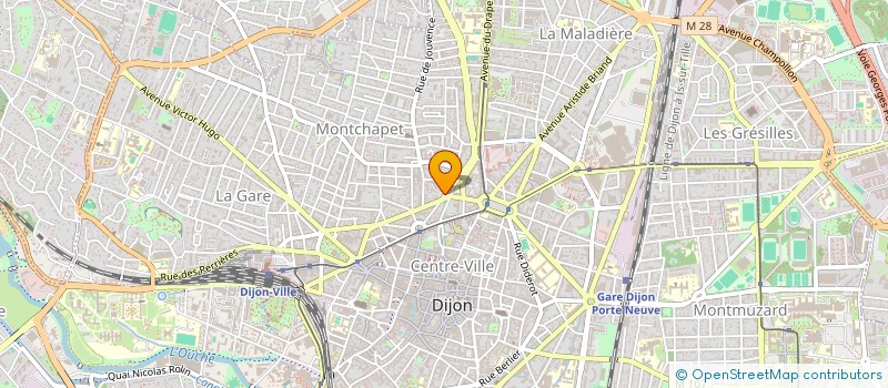 localisation de l'entreprise MONSIEUR CEDRIC DA SILVA à DIJON